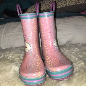 Toddler girls Rain boots 🌸